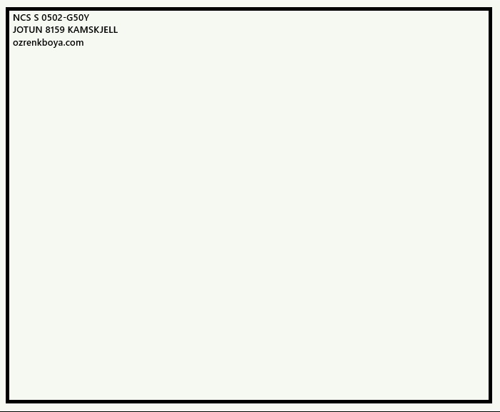 JOTUN TOPCOAT SİLK 8159 KAMSKJELL